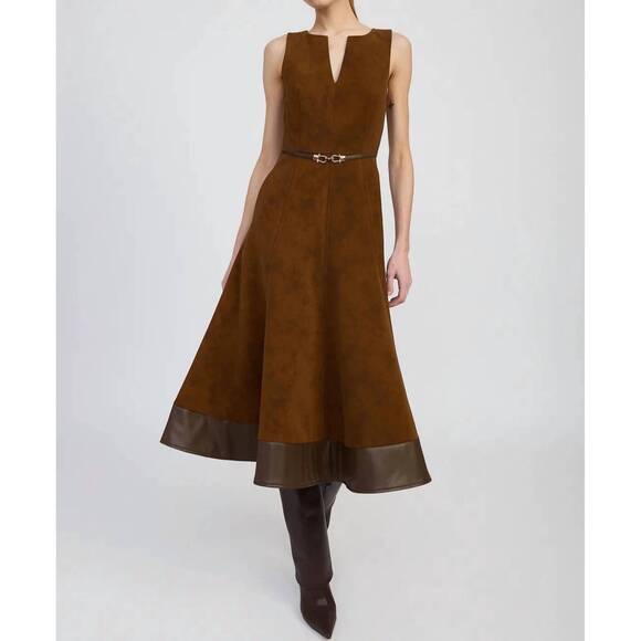 EN SAISON Dresses & Skirts - NEW EN SAISON eloise midi dress in brown